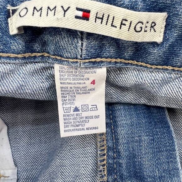 Tommy Hilfiger Women's Straight Leg Jeans Size 4 Y2K 345763 - Picture 8 of 14